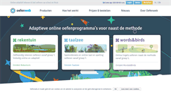 Desktop Screenshot of oefenweb.nl